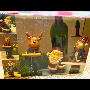 Kirkland Holiday wine Accessory Set